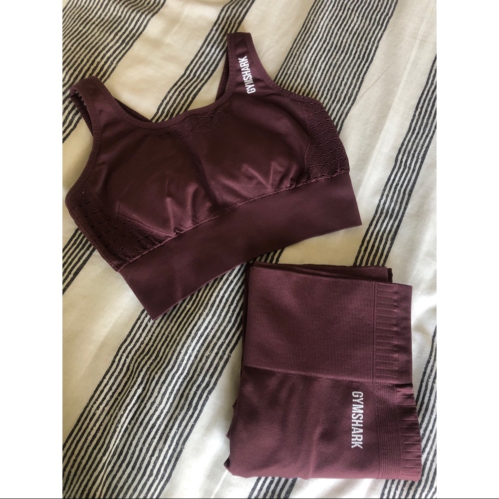 Gymshark Energy Seamless Sports Bra and Leggings